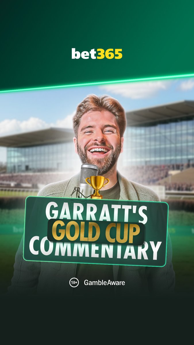 🏆 It's Gold Cup day and Tom Garratt is in the commentary box...