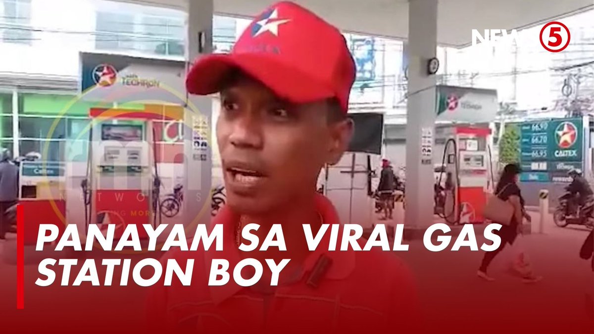 VIRAL GAS BOY Hinangaan online ang isang gas station staff sa Zamboanga matapos ang malinaw niyang pagpapaliwanag sa patuloy na pagtaas ng presyo ng petrolyo. Kinilala ang lalaki na si Alkindar “Khinz” Amil na una’y inakala ng ilan na simpleng pump attendant lamang, ngunit supervisor pala sa isang gasoline station.
