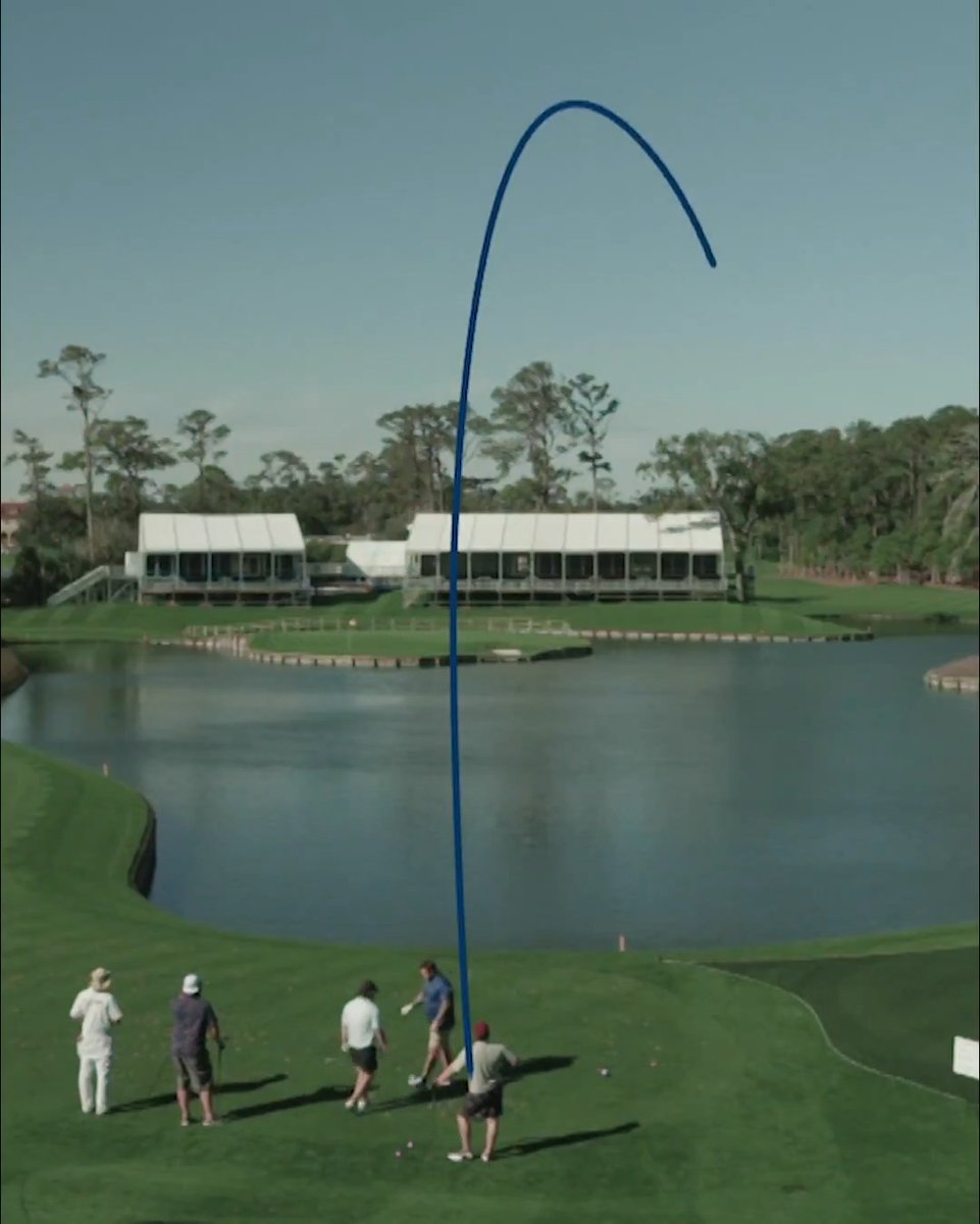 The pros make the Island Green 17th look easy THE PLAYERS ... Amateurs do not 😂