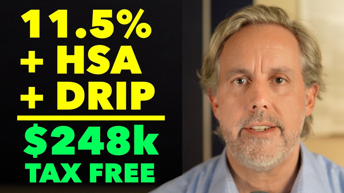 A HEALTH SAVINGS ACCOUNT (HSA) MAY BE THE MOST POWERFUL ACCOUNT FOR $STRC DIVIDENDS. — and most people overlook it. Triple tax advantage + 11.5% monthly dividends + reinvestment compounding = $248K from $123K in contributions over 12 years. Tax-free.
