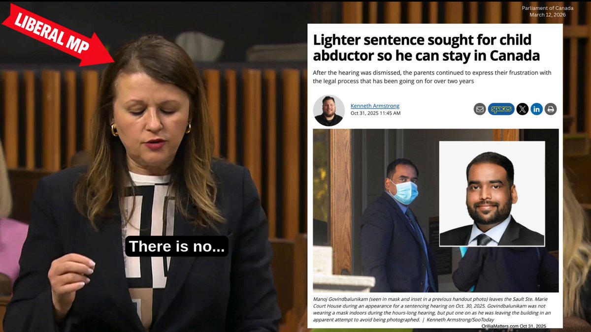 Non-citizens convicted of serious crimes have been getting lenient sentences by judges to avoid deportation. My law would change that. This Liberal MP said there's "no evidence" the law is needed. No wonder Canada's immigration consensus has crumbled.