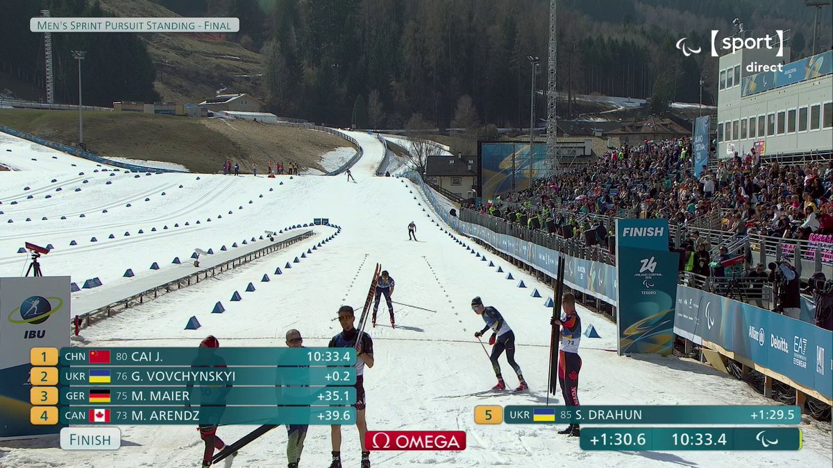 ❄️ #MilanoCortina2026 | 🚨 Fin de course complètement folle sur la poursuite en para biathlon 😳 L'Ukrainien Vovchynskyi pensait avoir course gagnée... mais pas du tout ! 📺 Les Jeux en direct :