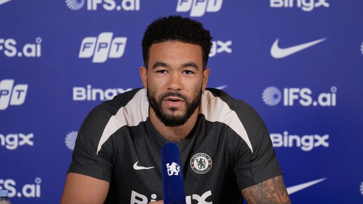"There's still lots more to come in the future" 🗣️ Reece James on signing a new six-year deal at Chelsea 🔵