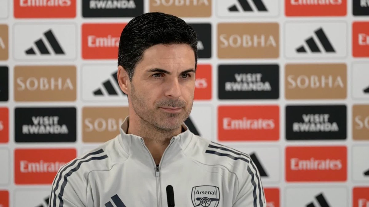 "It's down to us to be in the same position at the end of the season" 🔴 Mikel Arteta reflects on the mood inside the Arsenal dressing room and praises the work of David Moyes, who 'changed' Arteta's career as a player 🤝