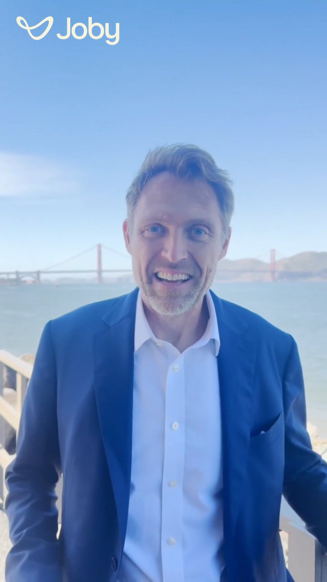 From a childhood dream in the Santa Cruz mountains to a Joby aircraft soaring past the Golden Gate Bridge. 🌉🦅 For our founder and CEO @JoeBen, this Bay Area demonstration was a lifetime in the making.