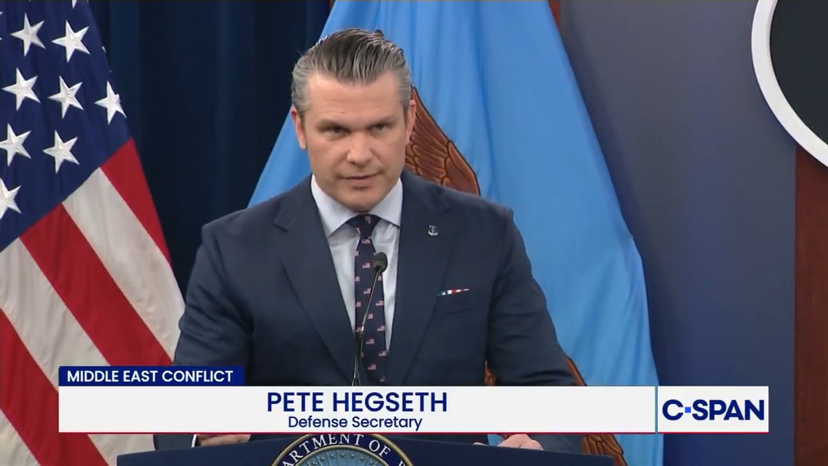 Secretary Hegseth Criticizes CNN's Iran Coverage: "The sooner David Ellison takes over that network, the better."