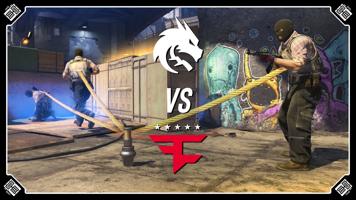 Spirit VS FaZe in VALORANT (but its actually CS) #ESLProLeague @team__spirit FaZe Esports