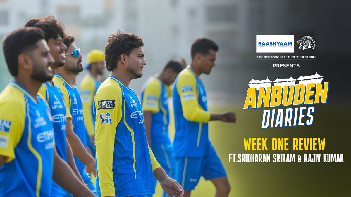 Breaking down a week of hustle, hard work and heart! 💪 #AnbudenDiaries #WhistlePodu