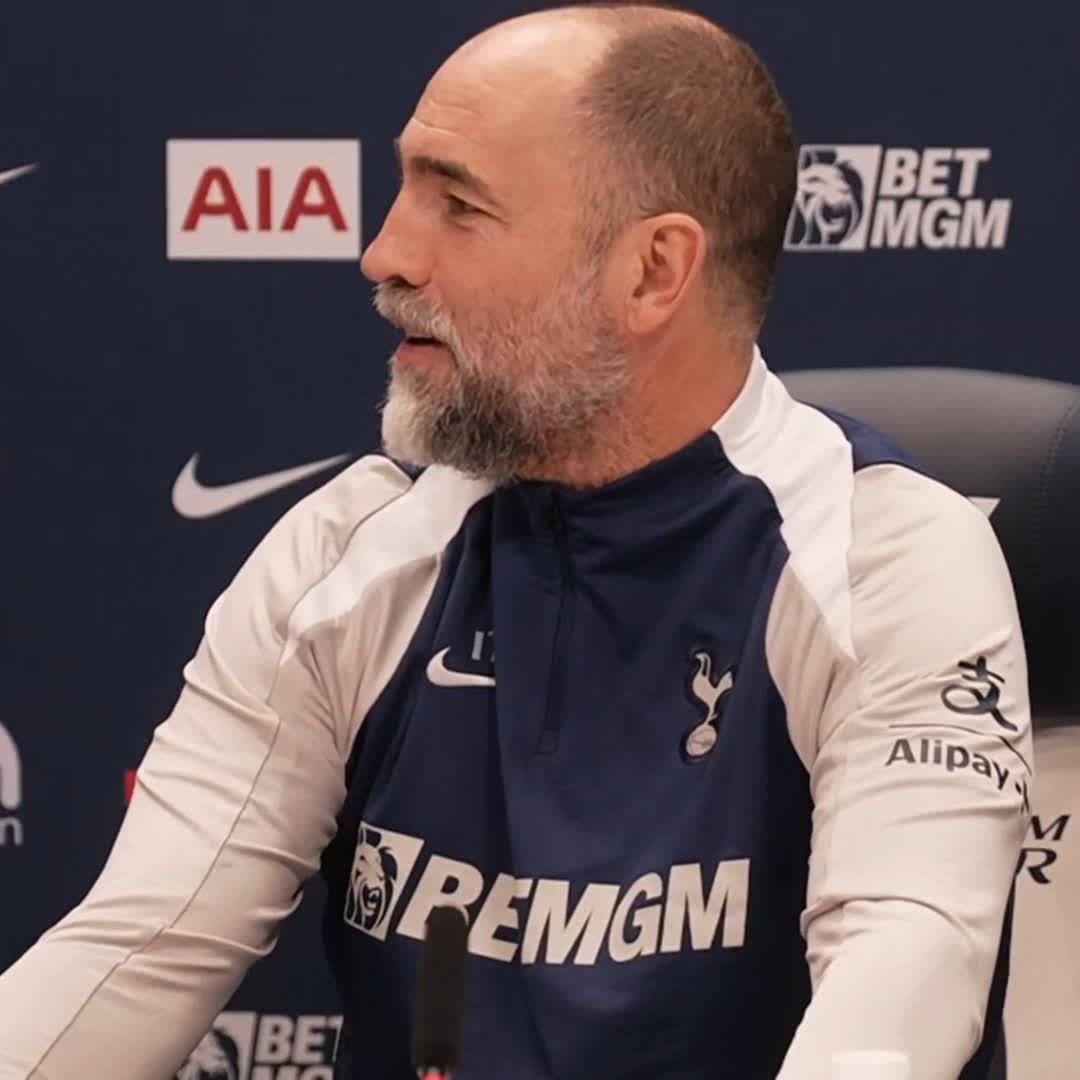 Igor Tudor was in a hurry to get out of his press conference today... 😅🏃