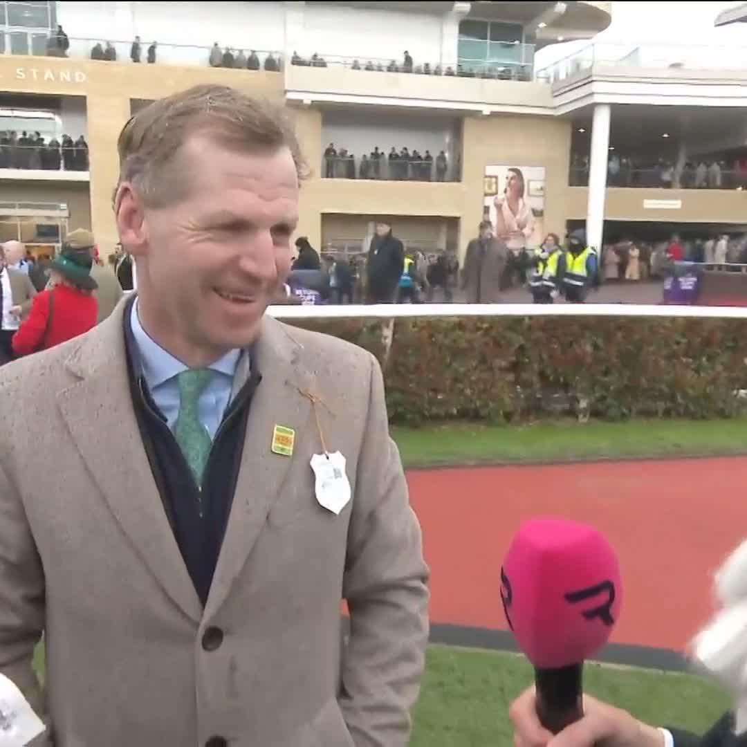 🗣️ "Wonderful." Great stuff from Jamie Snowden following Johnny's Jury's Albert Bartlett triumph 👇🏻