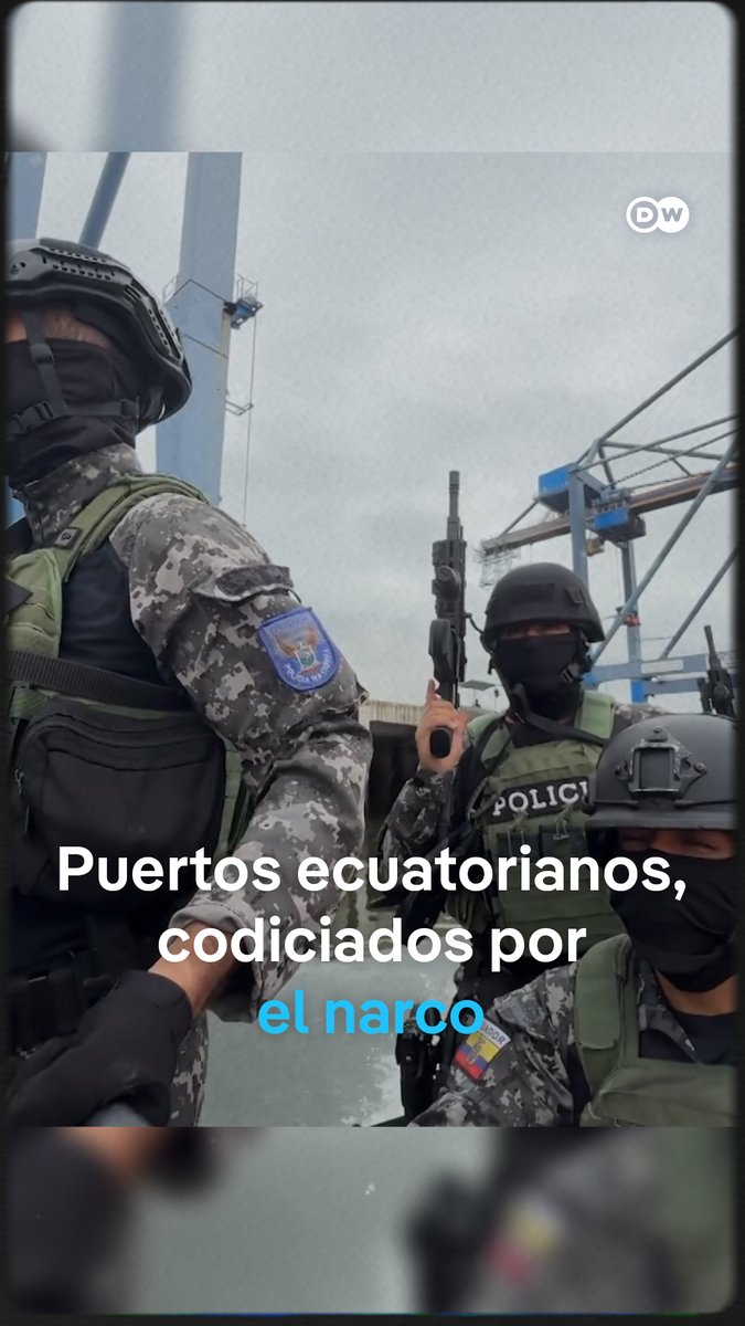Gran parte de la cocaína que llega a Estados Unidos y Europa sale de Ecuador. El país se ha convertido en un corredor codiciado por el narco. Las autoridades enfrentan el desafío de controlar los contenedores con los que se exportan los productos de Ecuador al mundo. / lvp
