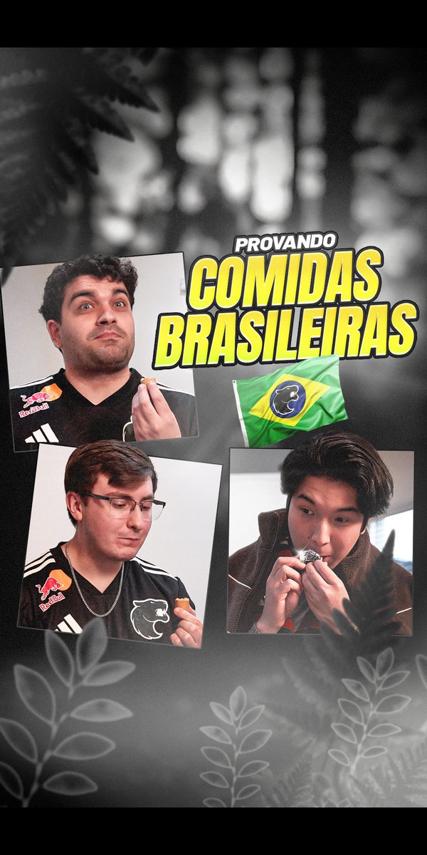 nem dá pra chamar de desafio: colocamos a #FURIAVAL pra provar comidas típicas brasileiras! 🇧🇷