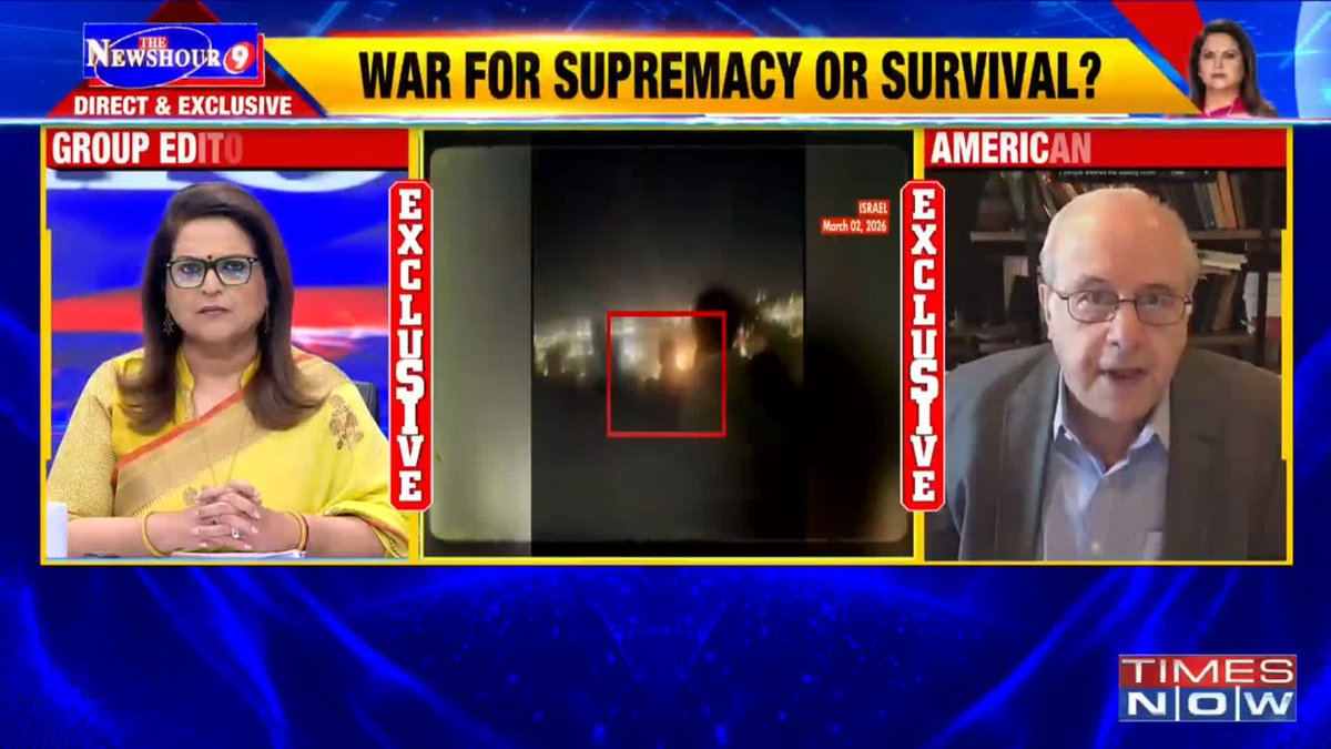 Middle East War | EXCLUSIVE It is not the United States. What has shocked the United States — and possibly much of the world — is Iran’s resistance. That resistance was not expected...-@Profwolff speaks to Navika Kumar
