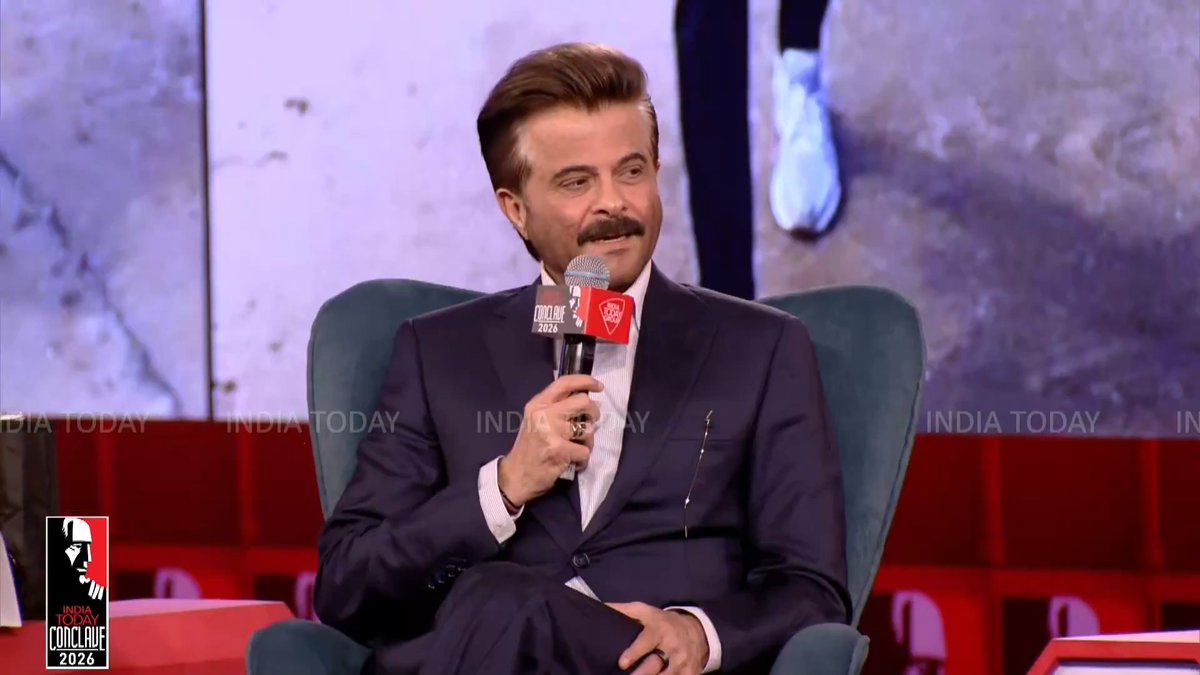 #IndiaTodayConclave26 | "Aaj bhi mujhe lagta hai kal kaam nahin milega": Actor Anil Kapoor talks about insecurities and up &amp; downs in life Rajdeep Sardesai