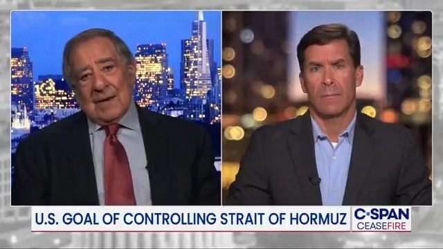Ceasefire Fmr Sec Def Leon Panetta on Strait of Hormuz: "My sense is that this administration has underestimated the consequences of this war. They were not prepared for what was obviously going to happen, which was a huge disruption in oil and a dramatic in the price of oil."