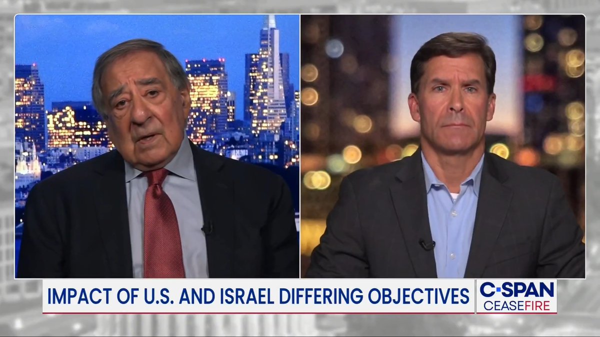 Ceasefire: Former Defense Secretaries Leon Panetta and Mark Esper on Israel's Goals Esper: "Israel and the United States have two different strategic objectives at this point in time which will have to be reconciled at some point."