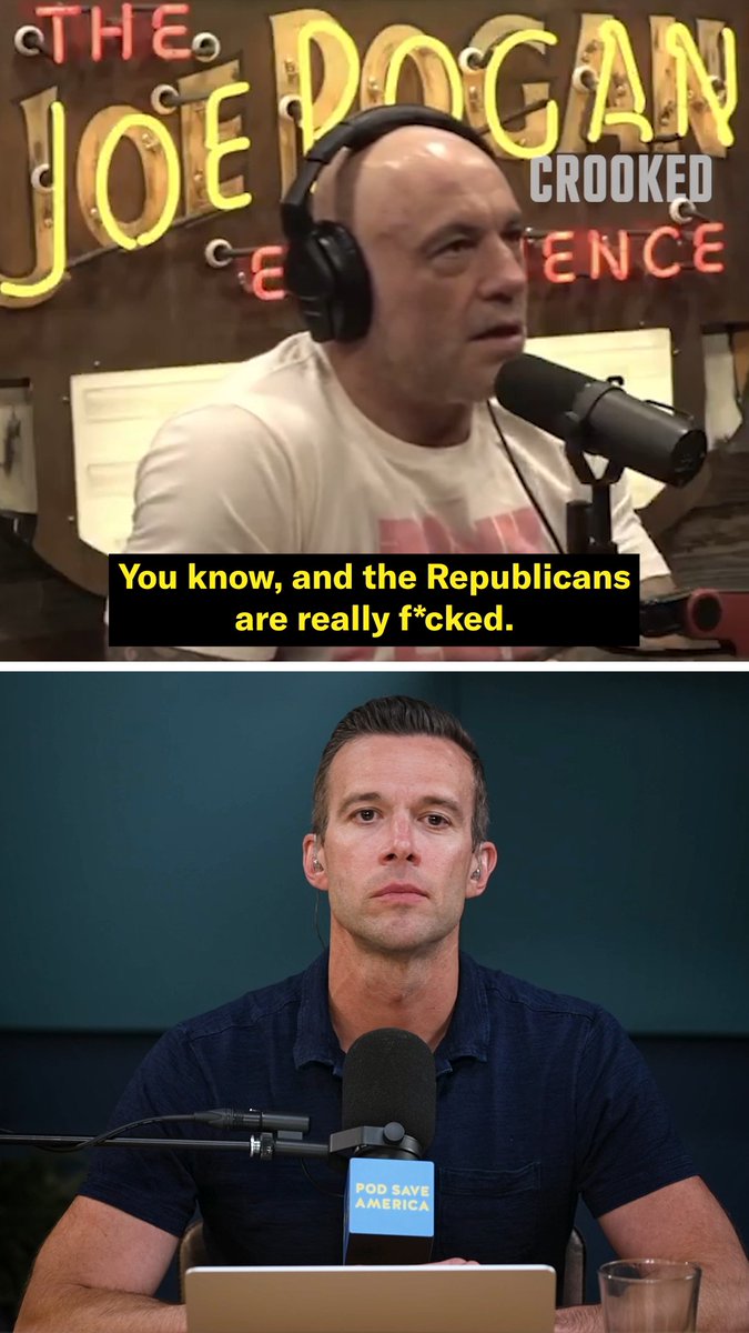 Let's hope Joe Rogan can bring this energy into the 2028 election.