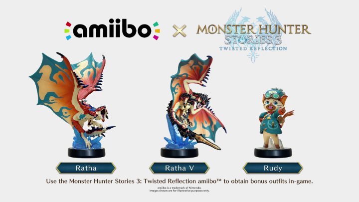 Ratha, Ratha V, and Rudy amiibo are also available now! Which one are you choosing?
