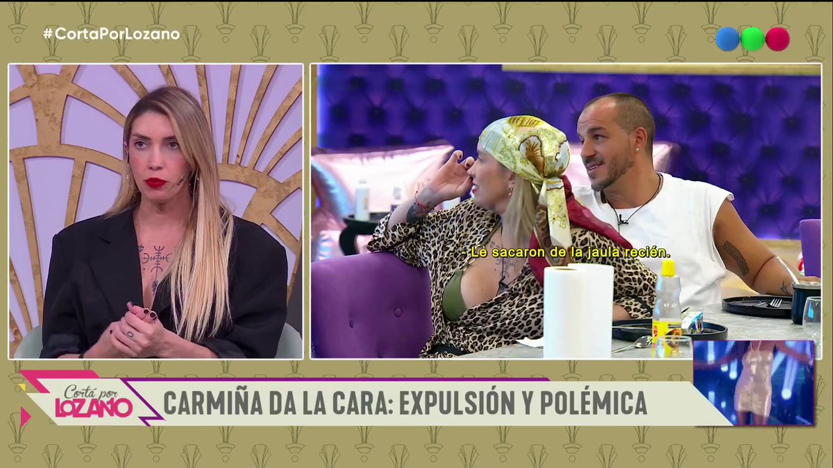 Carmiña tras su polémica expulsión de la casa de #GranHermano 🗣️“Me dio mucha vergüenza verme” 👉🏻 Mirá #CortaPorLozano en