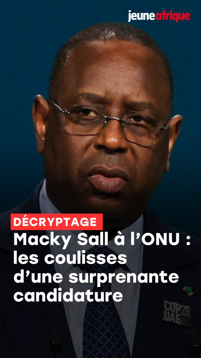 🇺🇳 Macky Sall candidat à la tête de l'ONU… mais c'est le Burundi qui porte sa candidature, pas le Sénégal. Son propre pays ne le soutient pas. L'UA non plus officiellement. Et la "dette cachée" plane toujours. Ses chances sont réelles ?