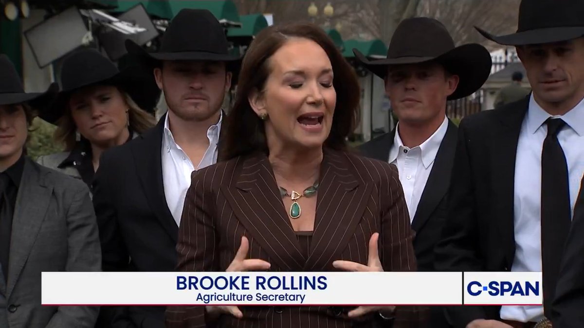 Q: "Are you considering another bailout for farmers who are concerned about the rising price of fertilizer given the war in Iran?" Secretary Brooke Rollins: "The President is very aware of these challenges…We are very close to having an announcement on some solutions."
