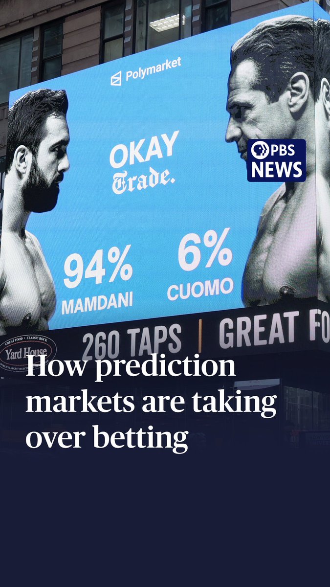 As prediction market betting becomes more prevalent in nearly every aspect of American culture, journalist and author David Hill says not everything needs to turn into a "betting proposition." "I don't think that it makes a lot of sense for us to want to turn every single proposition in American culture and life into a betting proposition," he told PBS News' Geoff Bennett. "But I do think there's clearly a market for it." Hill added that America needs to "reckon" with the rapid rise of prediction markets and put regulations around the industry to protect people and prevent "large-scale corruption." "There's real life-and-death stuff that's getting bet on that I think behooves the government to get involved and figure out how we can regulate what types of things people are allowed to, you know, predict," he said. "I think the notion that we're predicting is a little bit ridiculous. ... What people are essentially doing is gambling." Hill spoke to Geoff Bennett for the latest episode of PBS News' podcast, "Settle In," about America's love of betting and how prediction markets are changing the industry. For the full episode: