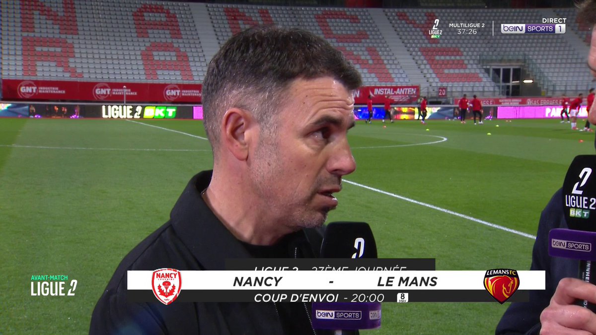 [📺LIVE] ⚽️ #Ligue2BKT 🎙️ Patrick Videira (Le Mans) : "Il faut garder beaucoup d'humilité mais le droit d'être ambitieux"