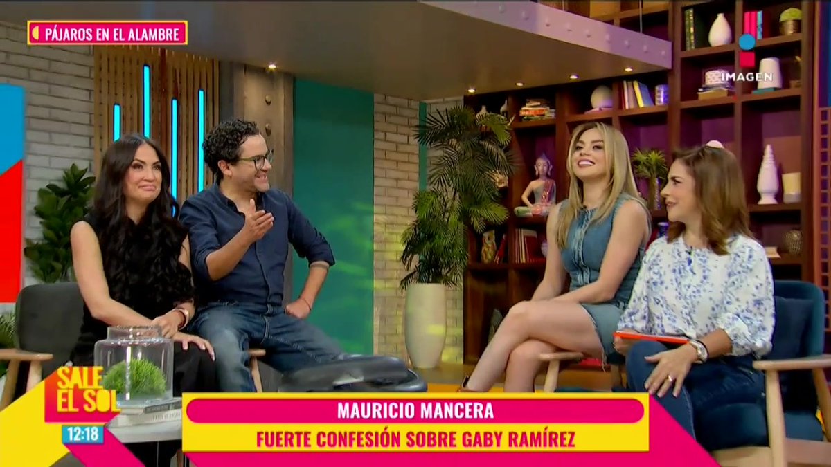 ¿Gaby Ramírez ®️ y MAURICIO MANCERA le CONFIRMARON su ROMANCE a #GustavoAdolfoInfante? ¿Te gustaría verlos juntos? #SaleElSol🌞: #SaleElSolTV