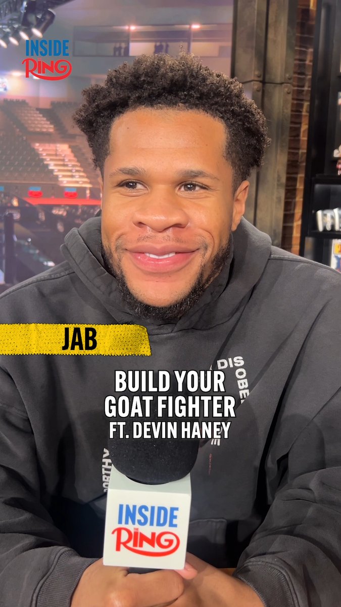 Devin Haney assembles his GOAT fighter 🥊