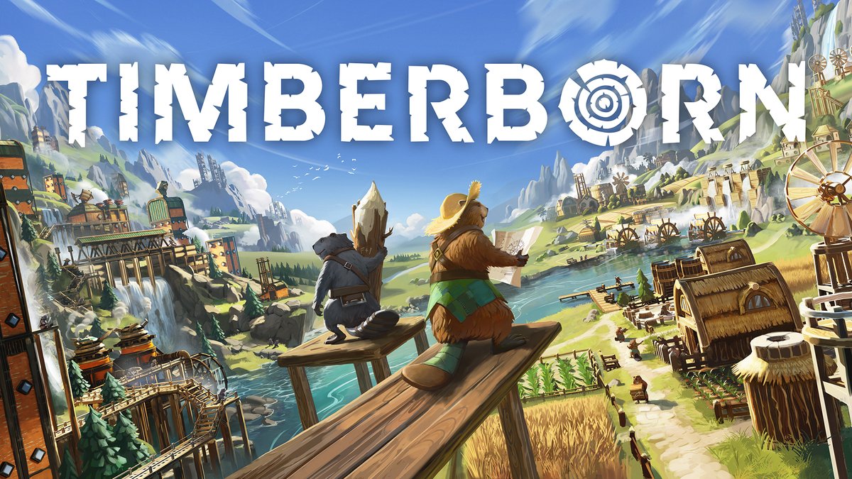 Work IS the party. That's just pond rules 🪵🦫 Unleash your inner beaver and craft the perfect city with Timberborn | 1.0 is out now! 🔥!