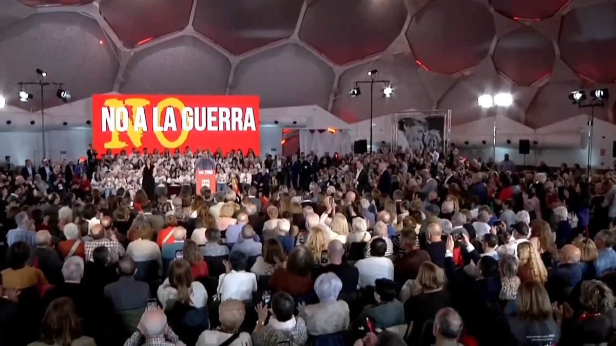 España reivindica la PAZ. Mientras la derecha reivindica a Aznar.
