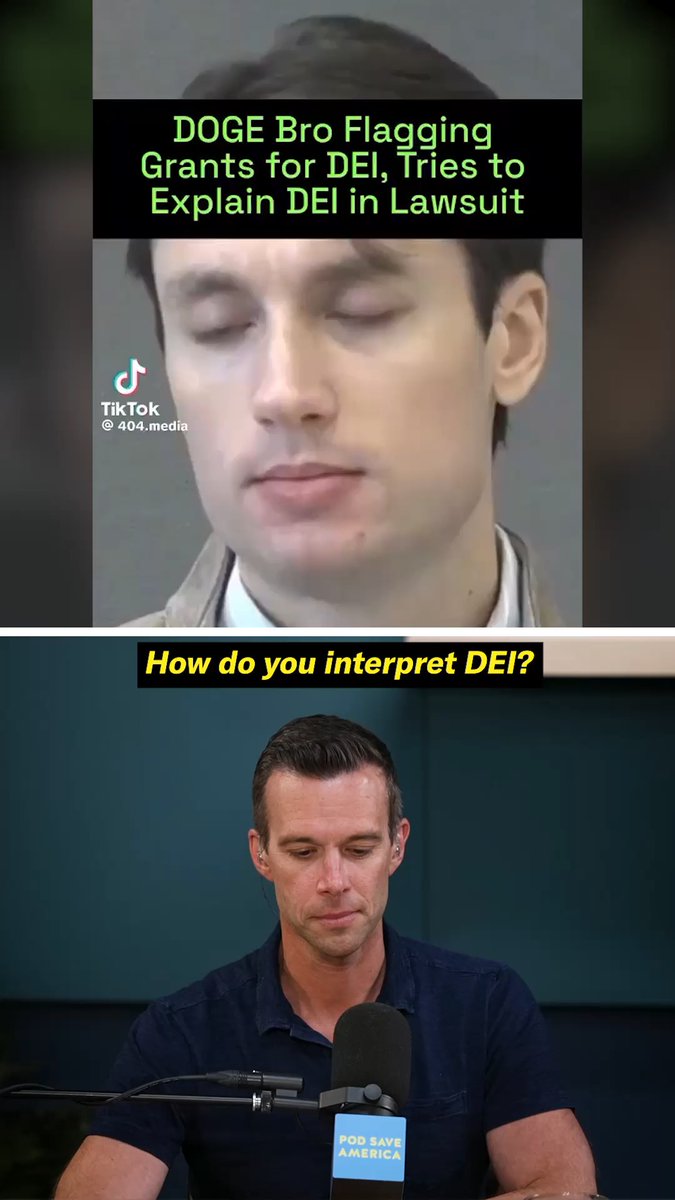 The DOGE-bags's deposition reveals a lot. Credit to 404 Media for finding the clip.