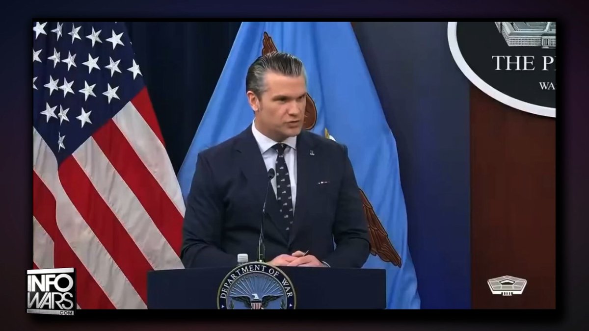 VIDEO: Pete Hegseth Signals The US Military Will Fight To Keep The Strait Of Hormuz Open As Pentagon Deploys Additional Marines & Warships For Ground Invasion "The Only Thing Prohibiting Transit In The Straits Right Now Is Iran Shooting At Shipping!" »WATCH/SHARE THE LIVE X STREAM NOW: