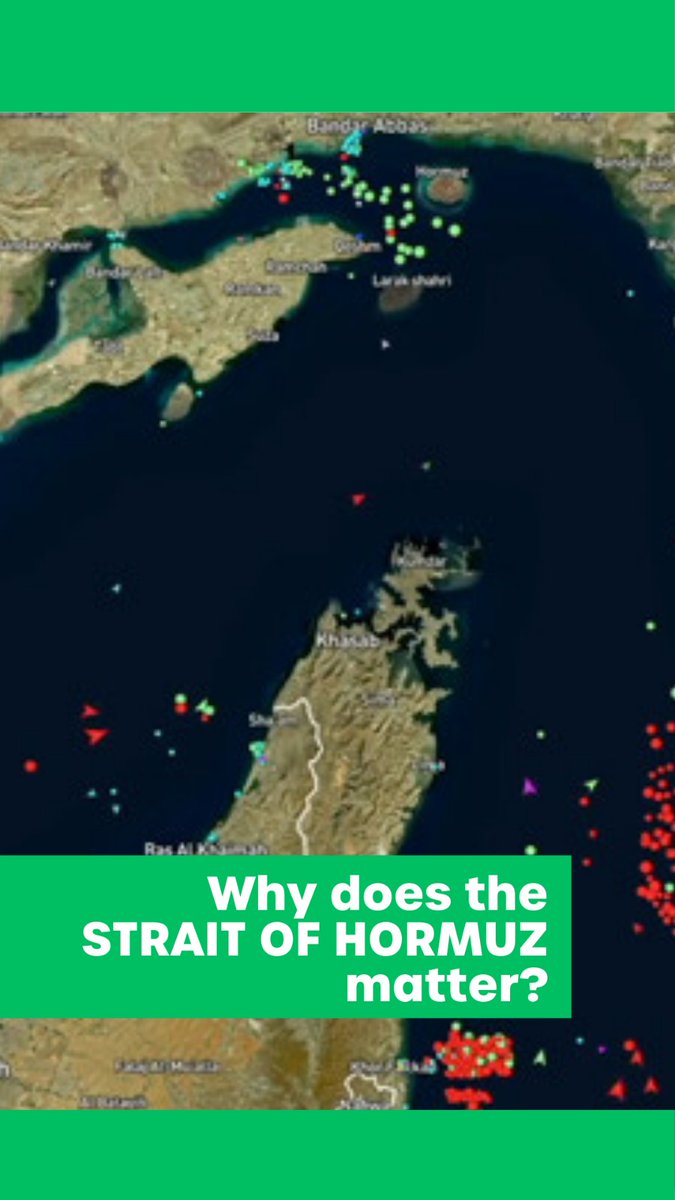 "It uses the possibility of disruption as a warning shot to the world." Bianca Nobilo breaks down the geographical and economical significance of the Strait of Hormuz 👇 📺 Bianca Nobilo