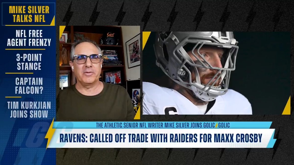 "He's got the 'damaged goods' label." Michael Silver assesses the Maxx Crosby situation and why it may just be a "one-year renewal of vows" with the Raiders.