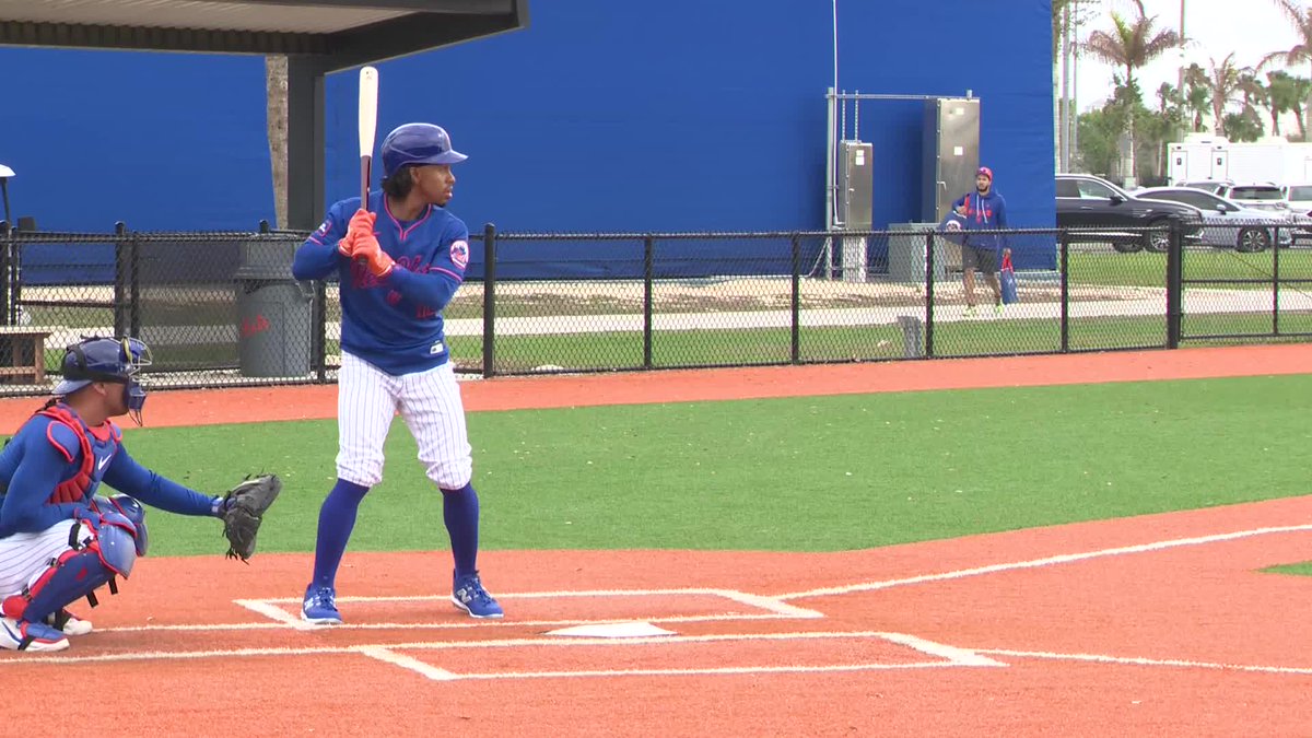 Francisco Lindor faced 20 pitches in live BP today vs. AJ Minter