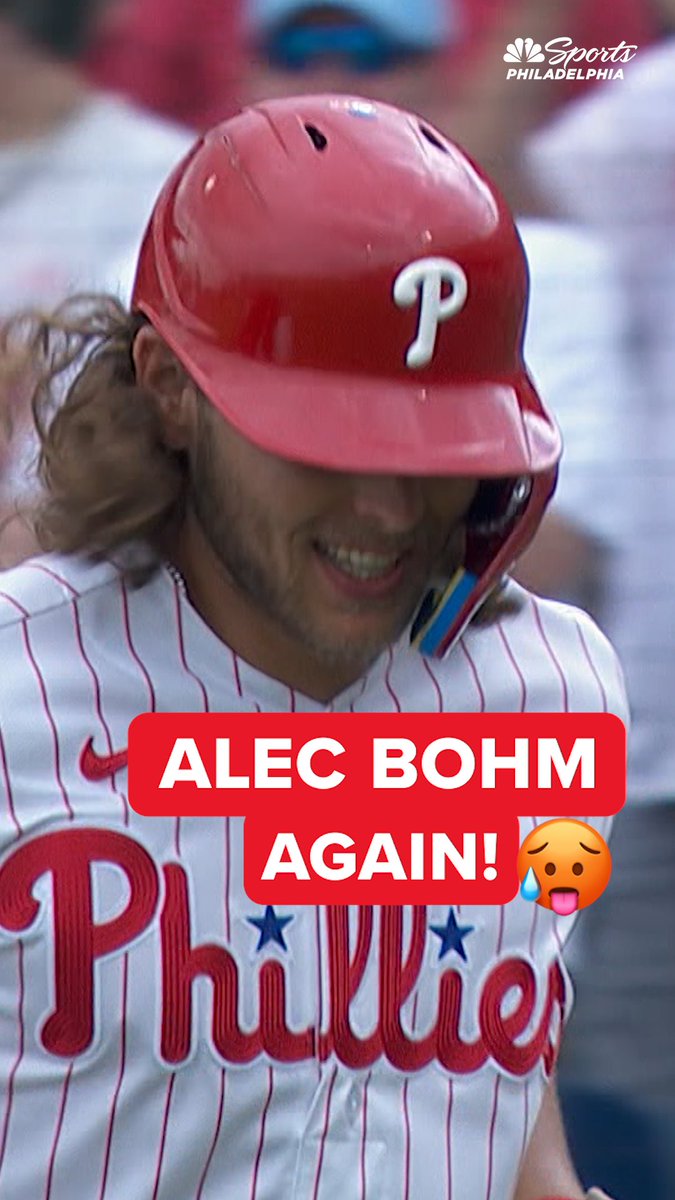 Alec Bohm hit two home runs today. That’s three homers over the last two games. He had four RBIs today. He is batting 375 this spring. The Phillies won again today.
