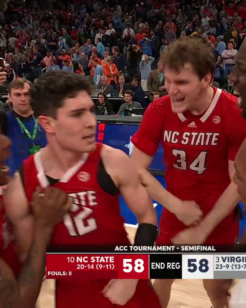 Two years ago, Michael O'Connell hit this iconic shot in the ACC tournament semifinal 🤯