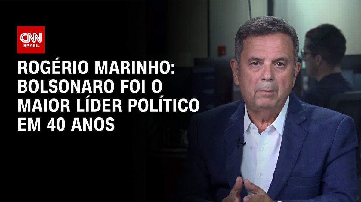 Marinho: Bolsonaro é o maior líder político em 40 anos; assista #CNN360°
