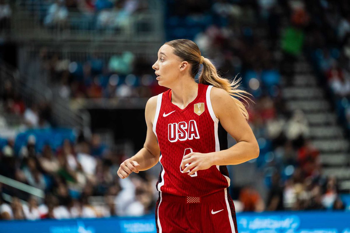 PB4 Buckets 🌊 Paige Bueckers led the 🇺🇸 #USABWNT in scoring against Puerto Rico, dropping 16 pts in her first national team start! #FIBAWWC