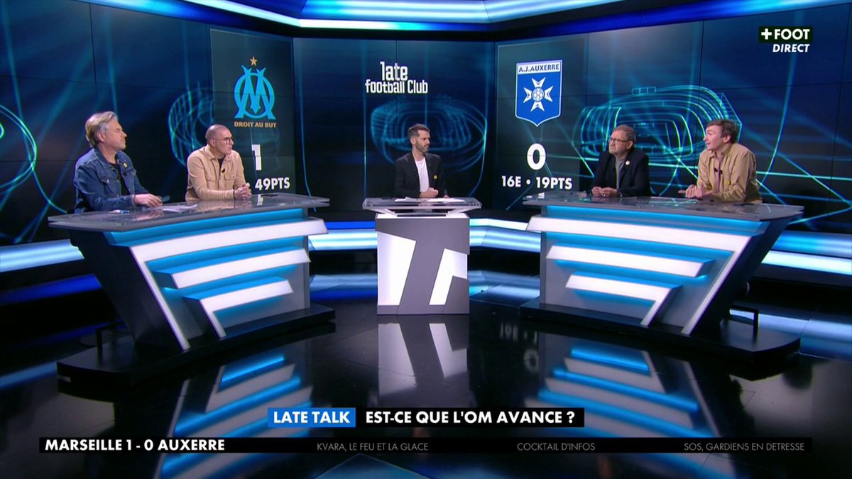 "Je ne vois pas du tout ce qu’il apporte… Peut-être que ça viendra, mais pour le moment, c’est anecdotique" 🗣️ Pour Bertrand Latour, la patte d’Habib Beye ne se fait pas encore ressentir à Marseille ! Le Late Football Club et ses débats, c’est maintenant sur CANAL+ FOOT 🖥️