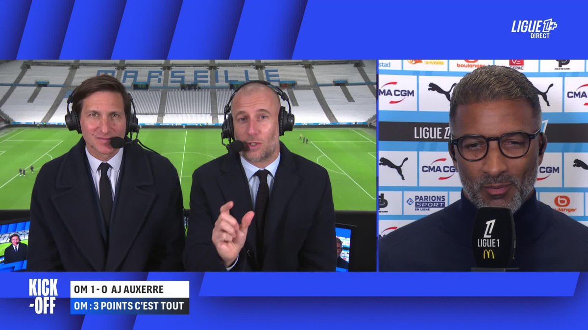 Habib Beye 🇸🇳, depuis son arrivée à l’OM, a déjà + 𝗣𝗔𝗥𝗟𝗘́ 𝗧𝗔𝗖𝗧𝗜𝗤𝗨𝗘 au micro que durant tout le mandat de Roberto De Zerbi 🇮🇹. 🎙️💙🤍 🎥 L1+