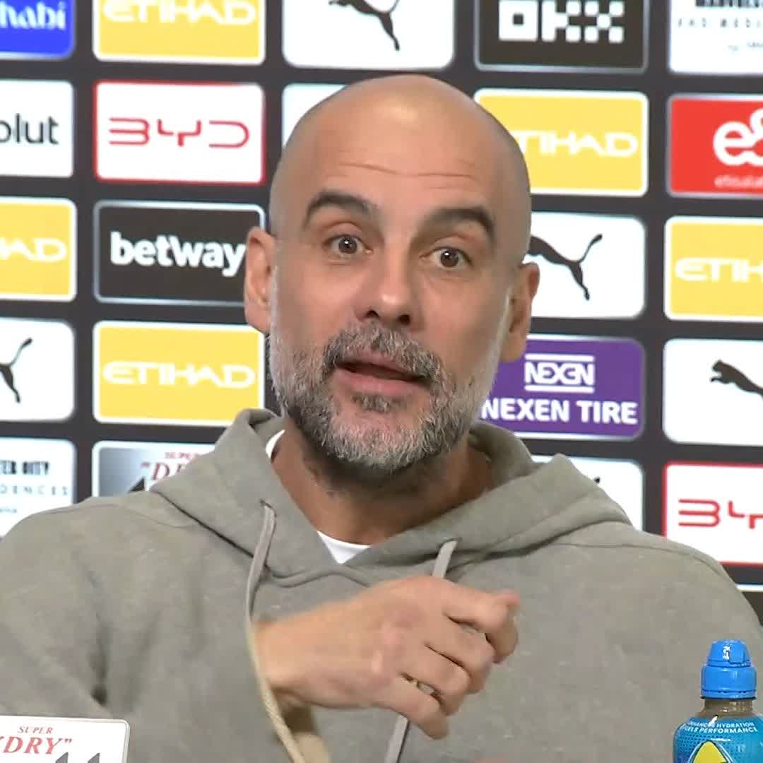 🗣️ "How many times do I say Pep is a genius?" Manchester City boss Pep Guardiola gave a fiery response as he defended his team selection for the 3-0 loss to Real Madrid in the Champions League.