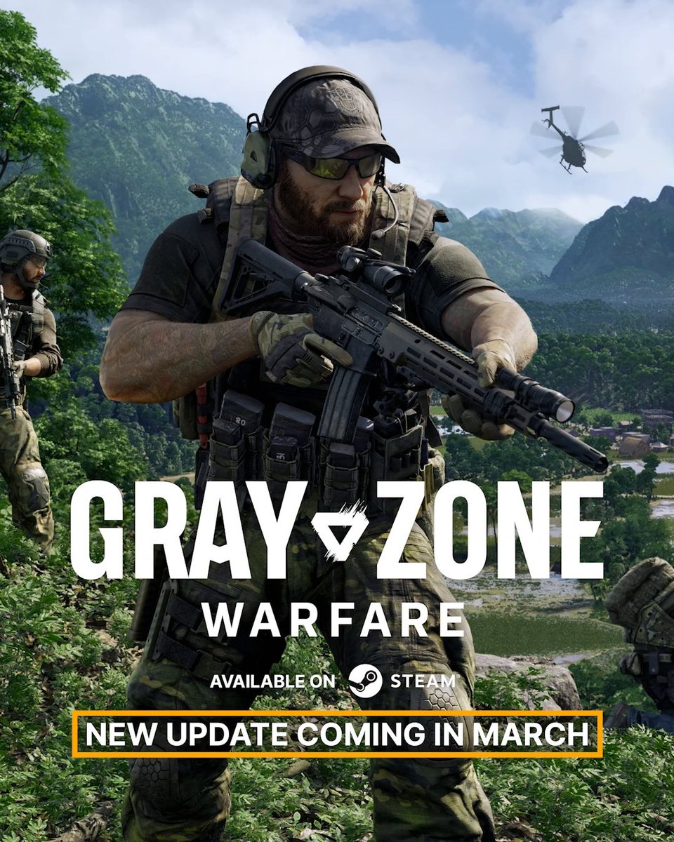 オープンワールド・タクティカルシューター『Gray Zone Warfare』で戦場に身を投じろ。 性能を大幅に向上させる DLSS 4.5 に近日対応予定! #RTXOn の詳細はこちら(英語):