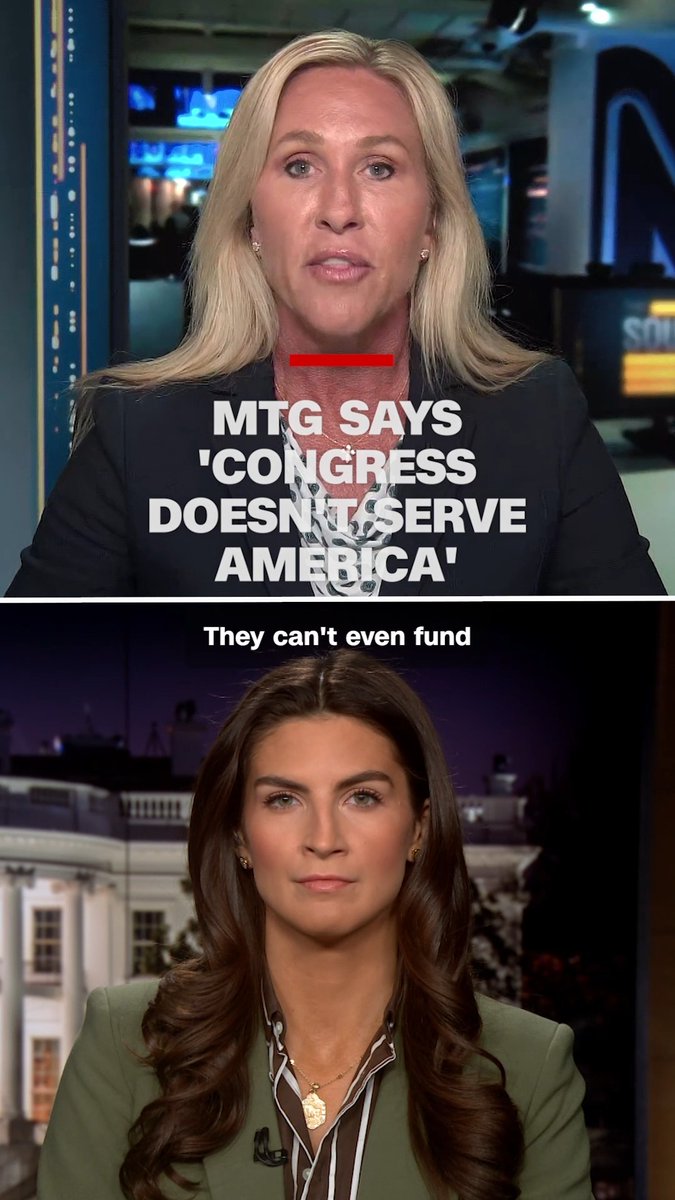 In an interview with CNN's Kaitlan Collins, former US Rep. Marjorie Taylor Greene says that she does not miss serving in Congress because it "fails Americans over and over."
