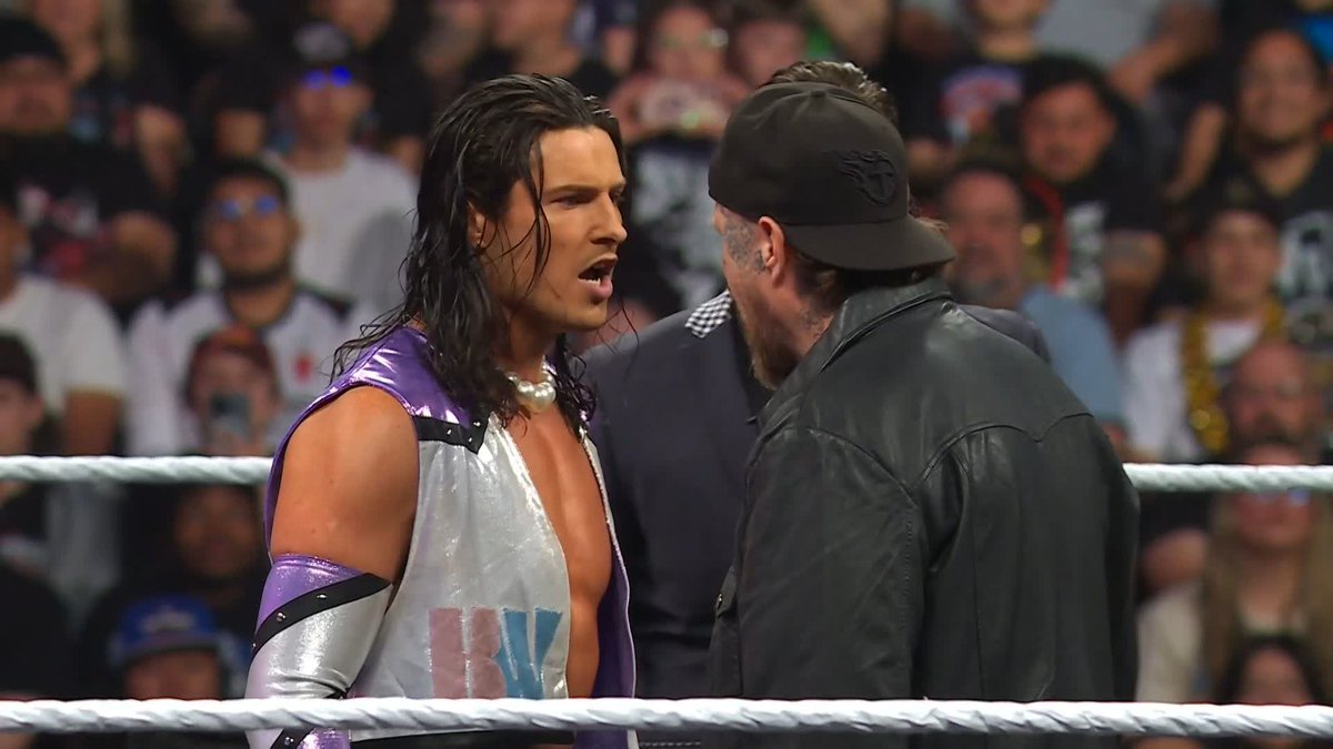 .Jelly Roll just clocked The Miz 👊