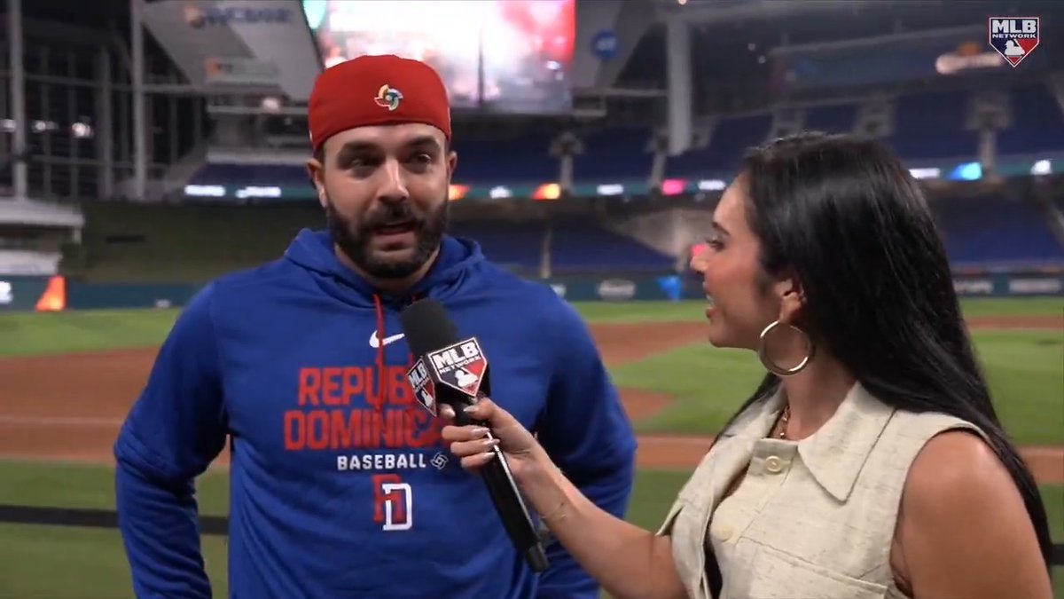 "An experience I'll never forget, that's for sure..." Austin Wells spoke with Siera Santos after his walk-off 3-run HR to send Equipo Dominicano de Béisbol 🇩🇴 to the #WorldBaseballClassic semifinals!