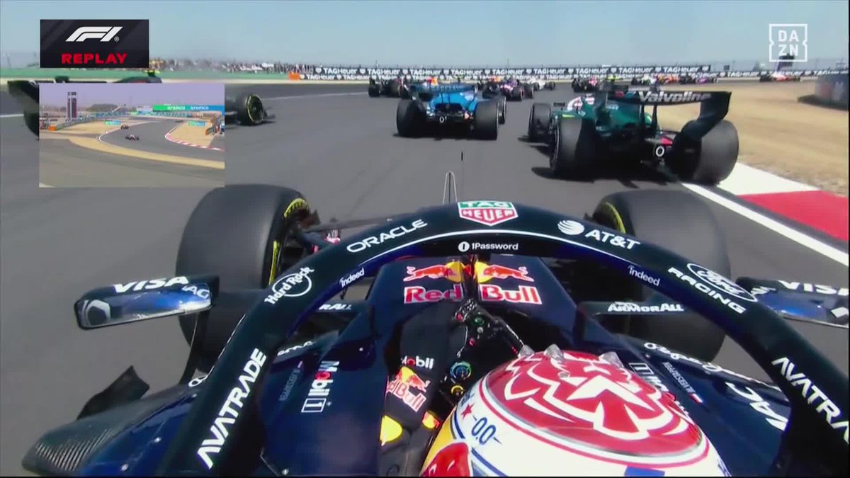 La salida catastrófica de Verstappen 😵 #ChinaDAZNF1 🇨🇳