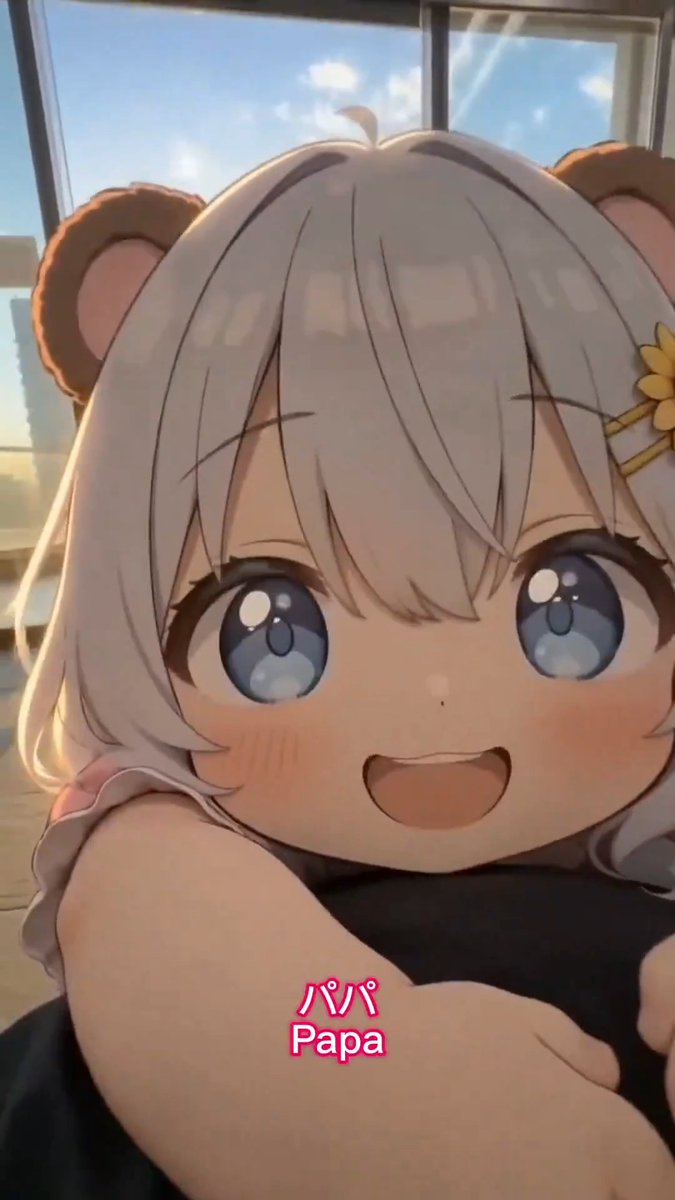 パパ、お仕事お疲れさま！ 迎えに来ちゃった♪