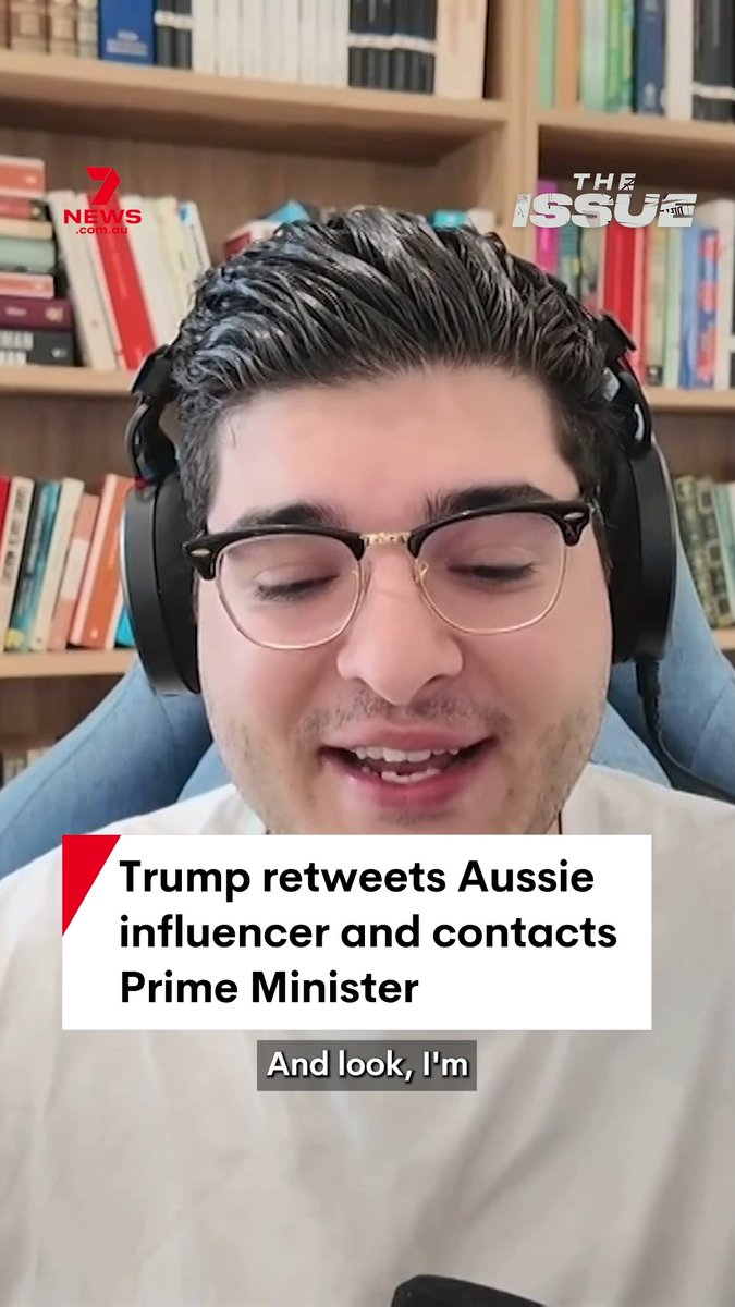 Trump retweets Aussie influencer Drew Pavlou, then calls Prime Minister. #theissue #politics #trump #albanese